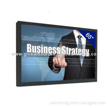 65-inch CCTV LCD Monitor with 800cd Brightness and 2000:1 Contrast Ratio